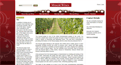 Desktop Screenshot of muscat-wines.com